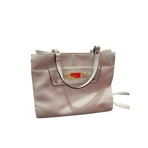 Juicy Couture Womens White gold accents hand crossbody bag SKU 8557